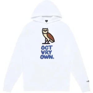 white ovo hoodie