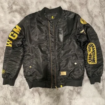 ovo bape varsity jacket