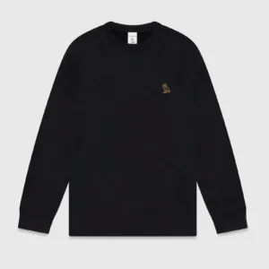 ATHLETICS CREWNECK BLACK OVO SWEATSHIRT